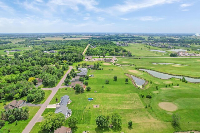 9867 Kahler Ave NE, Monticello, MN 55362 - bird's eye view of a large body of water and a golf club