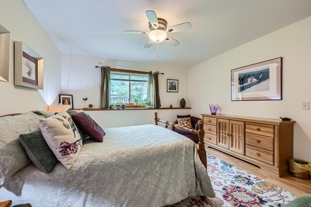 11760 88th Pl N, Maple Grove, MN 55369 - bedroom with light wood-type flooring and a ceiling fan