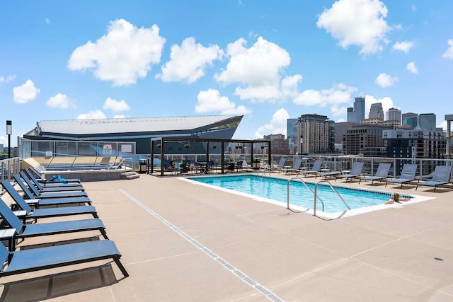 215 10th Ave S Unit 425, Minneapolis, MN 55415 - community pool featuring a patio area