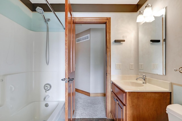 904 Ridgecrest Dr, Carver, MN 55315 - bathroom featuring vanity and shower / washtub combination
