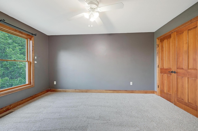 904 Ridgecrest Dr, Carver, MN 55315 - unfurnished bedroom featuring carpet flooring and a ceiling fan