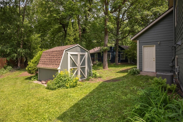 2745 Maplewood Cir, Monticello, MN 55362 - view of grassy yard with central AC