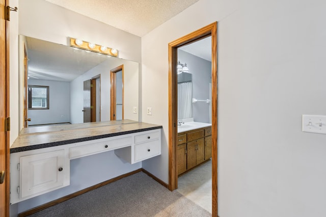 14737 Endicott Way, Apple Valley, MN 55124 - bathroom with vanity and baseboards