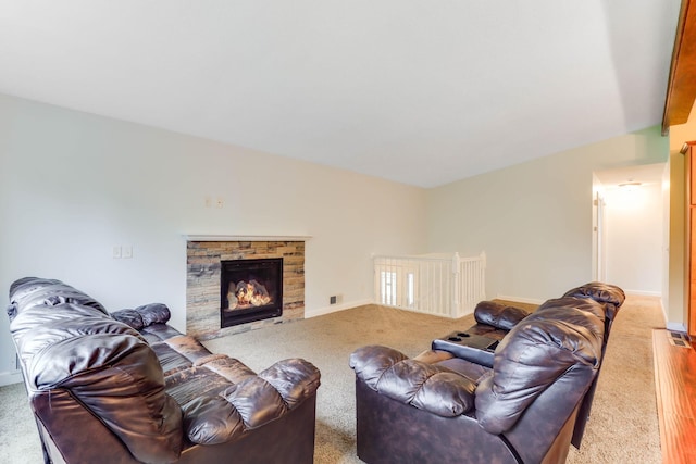 8317 Penn Ave N, Brooklyn Park, MN 55444 - carpeted living room with baseboards