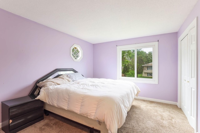 8317 Penn Ave N, Brooklyn Park, MN 55444 - bedroom with carpet floors, baseboards, and a closet