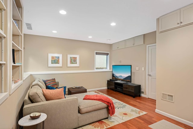 2367 Apache Ct, Mendota Heights, MN 55120 - living area with wood finished floors and recessed lighting