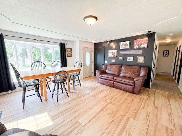 810 Division St, Elbow Lake, MN 56531 - dining space featuring light wood finished floors