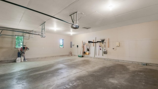 E5110 Interlachen Blvd, Pleasant Valley Twp, WI 54738 - garage featuring a garage door opener