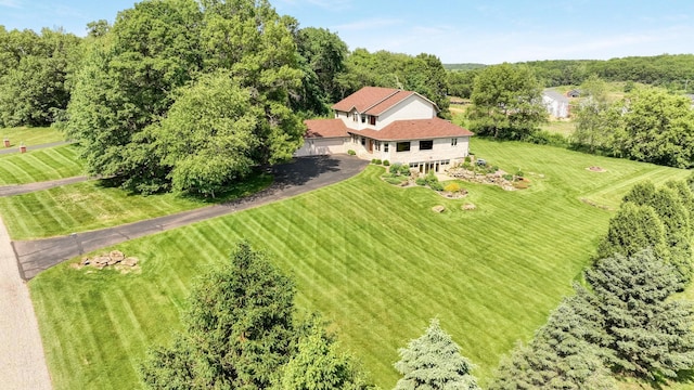 E5110 Interlachen Blvd, Pleasant Valley Twp, WI 54738 - aerial view of property and surrounding area