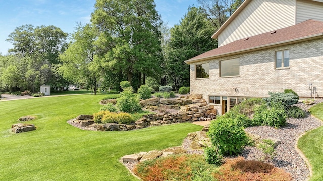 E5110 Interlachen Blvd, Pleasant Valley Twp, WI 54738 - view of green lawn