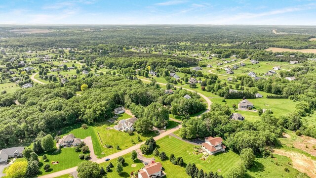 E5110 Interlachen Blvd, Pleasant Valley Twp, WI 54738 - bird's eye view of a heavily wooded area