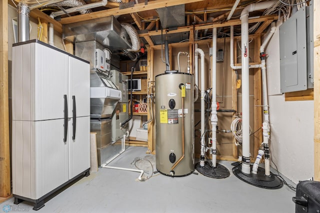 5701 33rd St S, Fargo, ND 58104 - utilities featuring electric panel and water heater