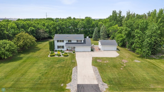 5701 33rd St S, Fargo, ND 58104 - view from above of property