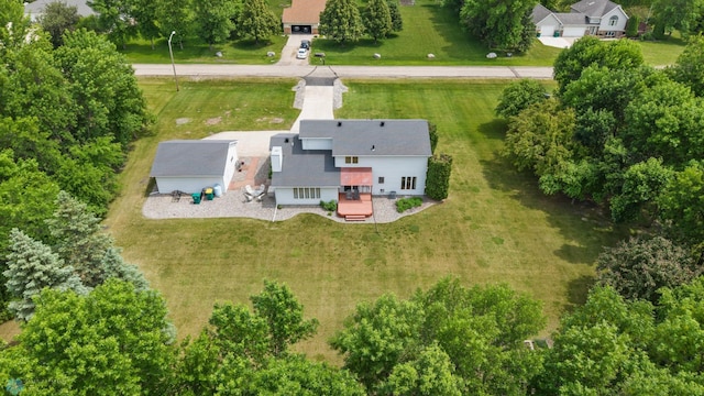 5701 33rd St S, Fargo, ND 58104 - view from above of property with a tree filled landscape