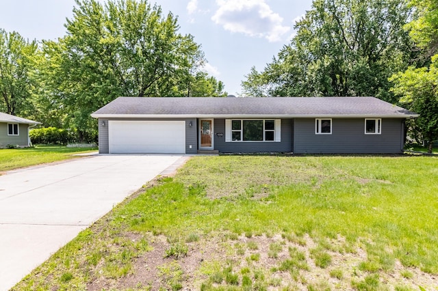 1020 1st St S, Cold Spring, MN 56320 - single story home featuring an attached garage, driveway, and a front yard