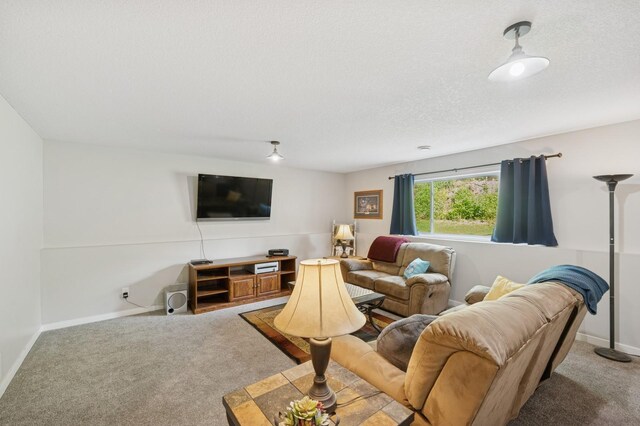 13362 Jefferson St, Becker, MN 55308 - carpeted living area featuring baseboards