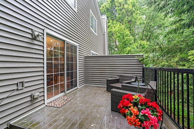 8345 Corcoran Cir Unit 42, Inver Grove Heights, MN 55076 - view of deck