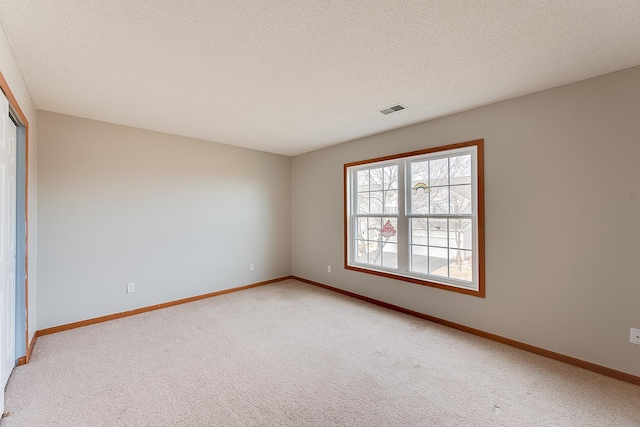 7539 Derby Ln, Shakopee, MN 55379 - spare room featuring light carpet, baseboards, and a textured ceiling