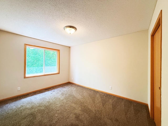 3100 212th St W, Farmington, MN 55024 - carpeted spare room with baseboards and a textured ceiling