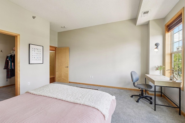 3310 Nicollet Ave Unit 302, Minneapolis, MN 55408 - bedroom featuring carpet flooring, baseboards, and a walk in closet