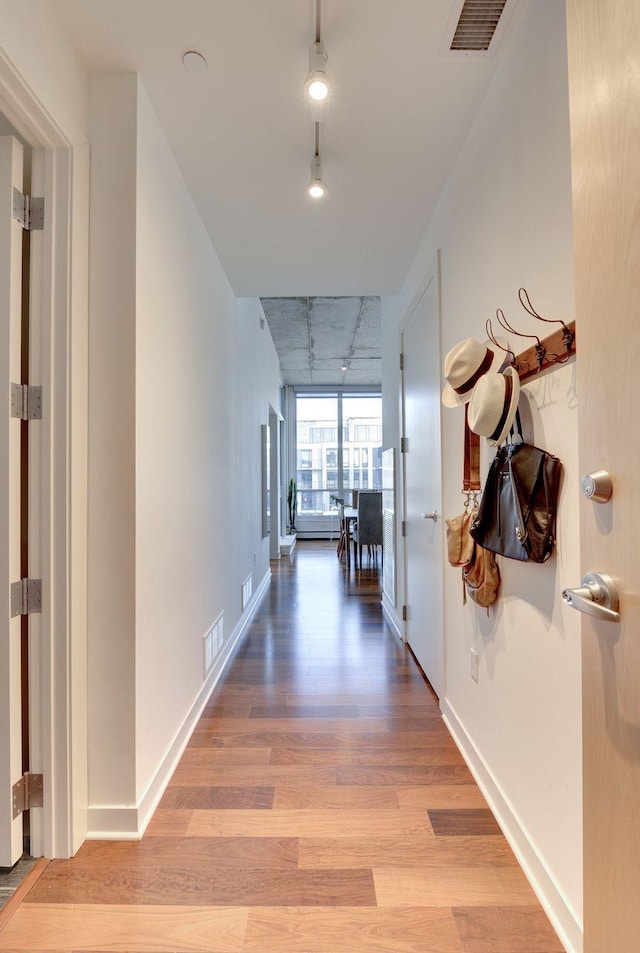 901 2nd St Unit 905, Minneapolis, MN 55415 - hall with light wood finished floors and baseboards
