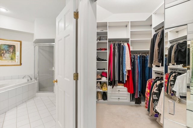 5555 70th St, Edina, MN 55439 - walk in closet with tile patterned floors
