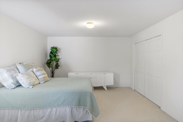 5555 70th St, Edina, MN 55439 - bedroom featuring light colored carpet and a closet