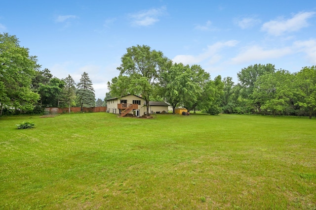 15607 93rd Cir NE, Otsego, MN 55330 - view of grassy yard with stairway