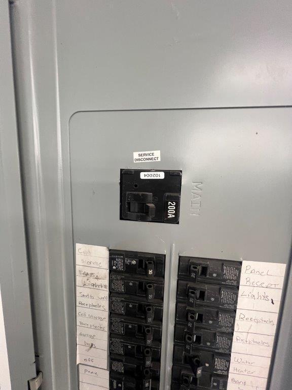 4365 40th St SW, Marysville Twp, MN 55390 - detailed view of electric panel and mail area