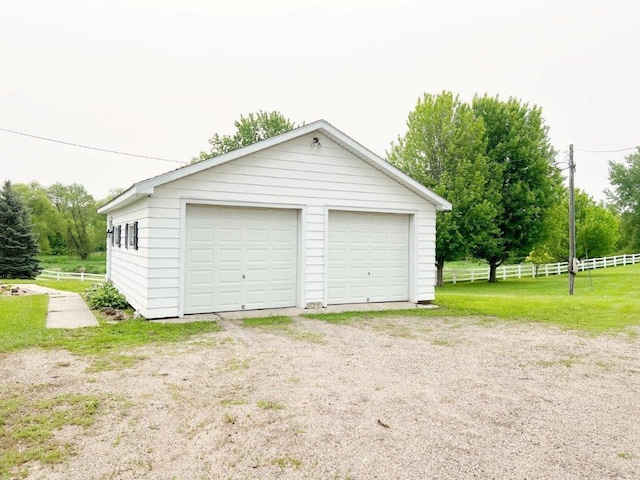 4365 40th St SW, Marysville Twp, MN 55390 - view of detached garage