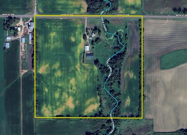 4365 40th St SW, Marysville Twp, MN 55390 - map / location with property parcel outlined
