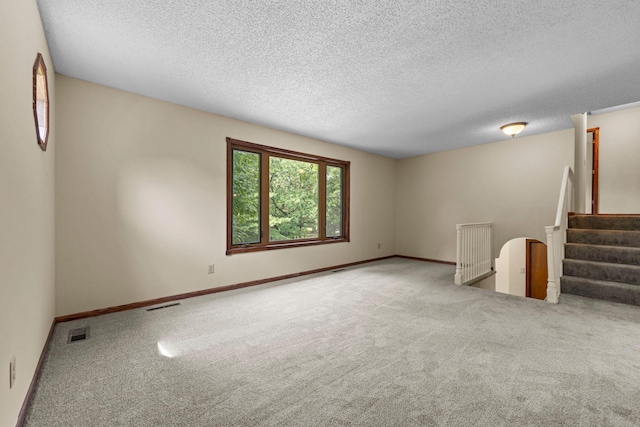 24345 165th St NW, Orrock Twp, MN 55309 - spare room featuring carpet and a textured ceiling