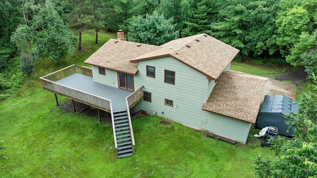 24345 165th St NW, Orrock Twp, MN 55309 - view from above of property