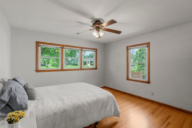 5625 Upton Ave S, Minneapolis, MN 55410 - bedroom with light wood-type flooring and ceiling fan