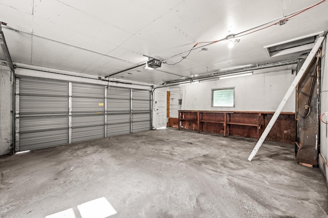2059 Iglehart Ave, Saint Paul, MN 55104 - garage with a garage door opener