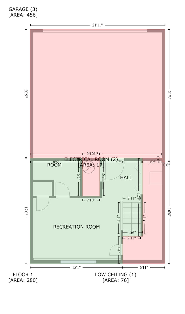 5040 93rd Ln N, Brooklyn Park, MN 55443 - property floor plan