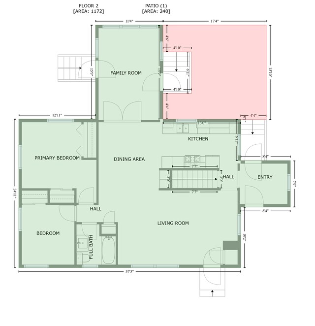 5030 Jefferson St NE, Columbia Heights, MN 55421 - home floor plan