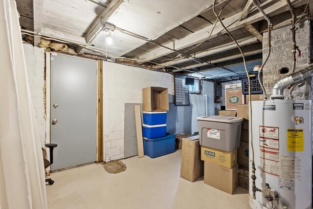16957 Lake Netta Dr NE, Ham Lake, MN 55304 - below grade area featuring water heater