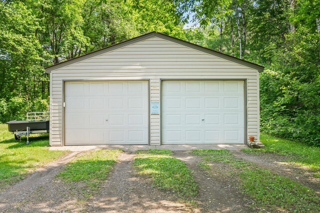 16957 Lake Netta Dr NE, Ham Lake, MN 55304 - view of detached garage