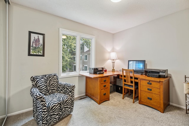 1198 Saint Clair Ave, Saint Paul, MN 55105 - office area with light carpet and baseboards