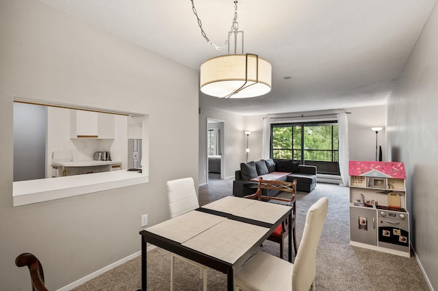 7510 Cahill Rd Unit 211B, Edina, MN 55439 - dining area with carpet floors