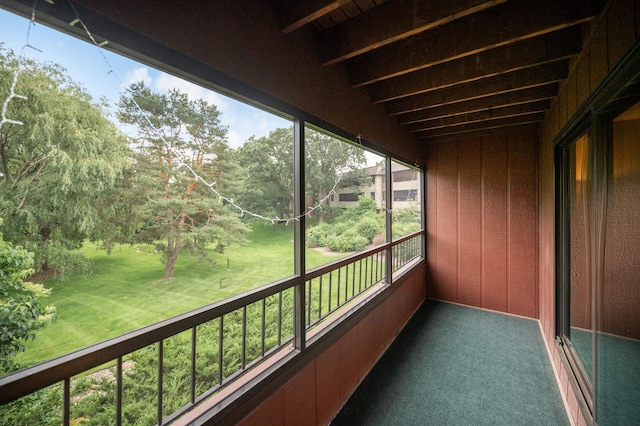 7510 Cahill Rd Unit 211B, Edina, MN 55439 - balcony featuring view of wooded area