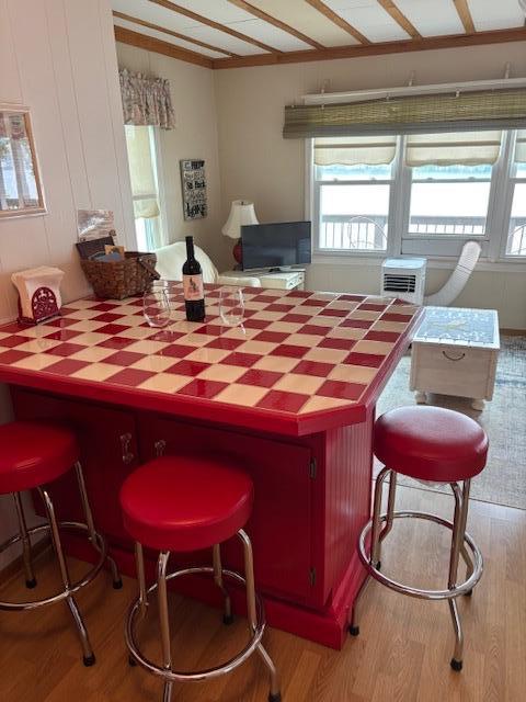 13394 77th St NW, Annandale, MN 55302 - dining room featuring wood finished floors