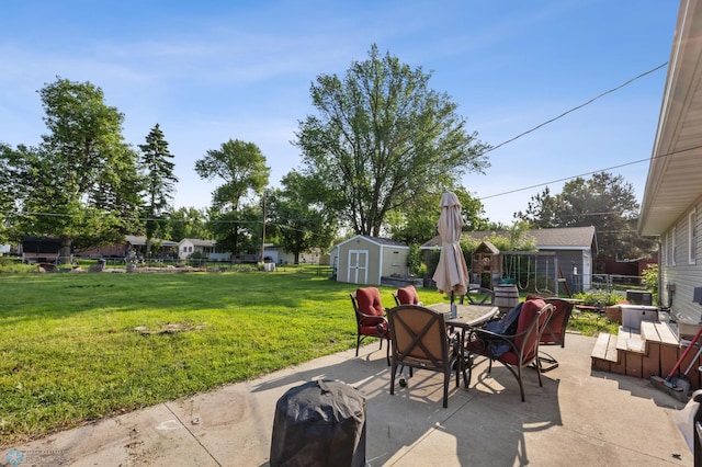 226 12th Ave W, West Fargo, ND 58078 - view of patio with outdoor dining space