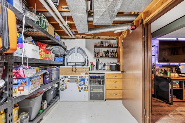 226 12th Ave W, West Fargo, ND 58078 - storage featuring wine cooler