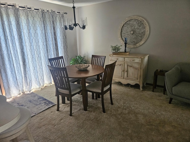 1427 Canary Dr, Albert Lea, MN 56007 - dining room featuring dark colored carpet