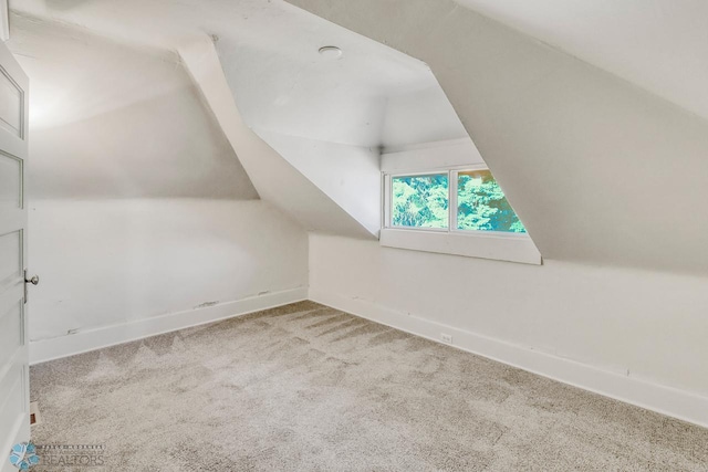 1036 12th St N, Fargo, ND 58102 - bonus room with carpet floors, lofted ceiling, and baseboards