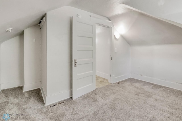 1036 12th St N, Fargo, ND 58102 - additional living space featuring lofted ceiling, carpet floors, and baseboards