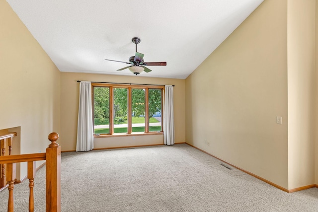 6260 Wessel Ct, Eden Prairie, MN 55346 - empty room with ceiling fan, light colored carpet, and baseboards