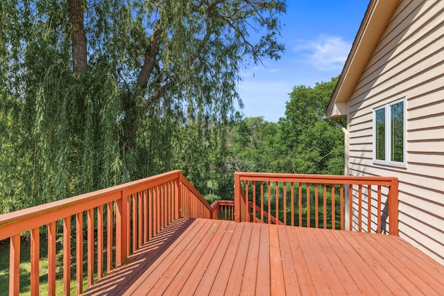 6260 Wessel Ct, Eden Prairie, MN 55346 - view of wooden deck